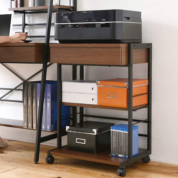 引出し&キャスター付デスクワゴン 1枚目画像