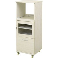 スリムレンジ台 レンジラック (幅45cm WH)