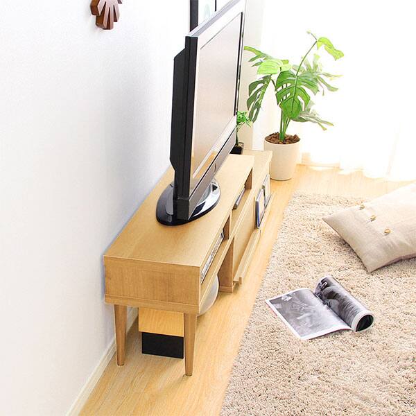 奥行き30cmの薄型伸長式テレビ台 (幅105-196cm NA) | ニトリネット