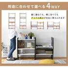 縦置きも横置きも自由自在に設置できる4WAYパソコンデスク(WHRD) 4枚目画像