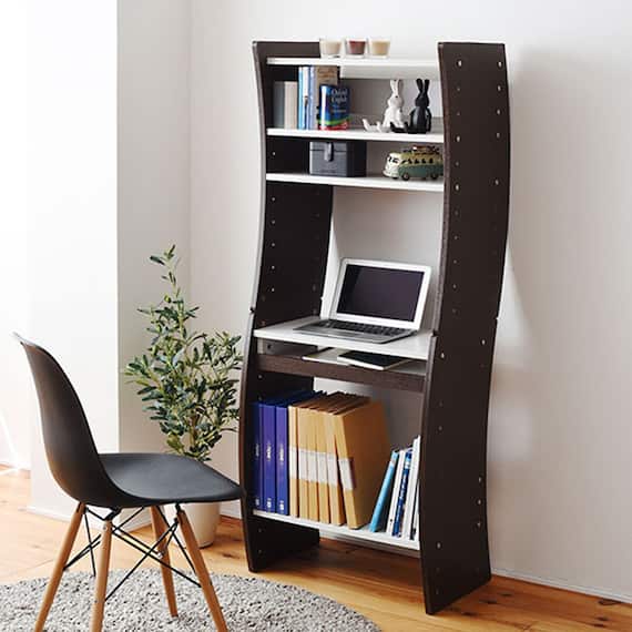 縦置きも横置きも自由自在に設置できる4WAYパソコンデスク(WHDB) 1枚目画像