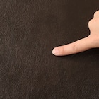 ヘッドレスト2個付き L型カウチソファ (DBR) 8枚目画像