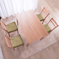 ダイニングテーブル5点セット (DT CLS 120×75cm NA/DC PRT NA)