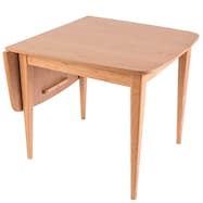 伸長式ダイニングテーブル (幅80-120cm CRD)