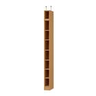 突っ張り棚付き 奥行40cm ミディアムディープタイプ【標準棚板】 (幅15-24cm×高さ201cm) 1枚目画像