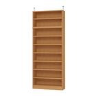 突っ張り棚付き 奥行31cm レギュラータイプ【タフ棚板】 (幅81-90cm×高さ225cm) 1枚目画像