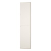 扉付き奥行19cm スリムタイプ【標準棚板】 (幅30-44cm×高さ200cm)