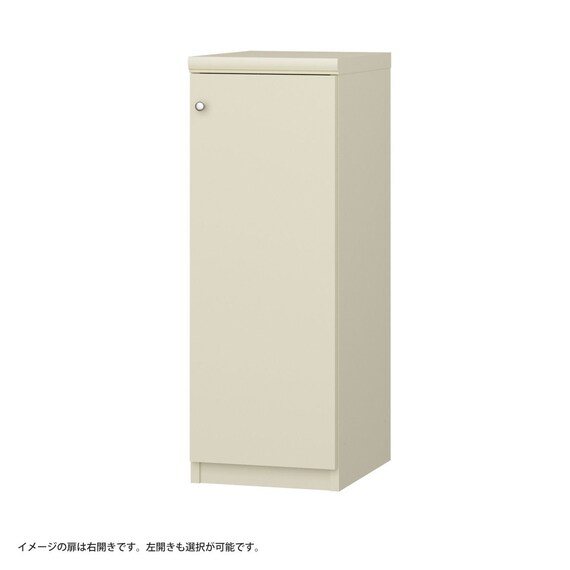 扉付き奥行40cm ミディアムディープタイプ【標準棚板】 (幅25-29cm×高さ80cm) 1枚目画像