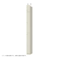 扉・突っ張り棚付き 奥行40cmミディアムディープタイプ【標準棚板】