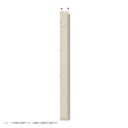 扉・突っ張り棚付き 奥行19cmスリムタイプ【タフ棚板】