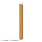 扉・突っ張り棚付き 奥行31cm レギュラータイプ【タフ棚板】 (幅15-24cm×高さ201cm) 1枚目画像