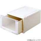 【ネット限定色】【奥行55cm】クローゼット用フィッツユニットケース (幅45cm×高さ20cm  アイボリー) 12枚目画像