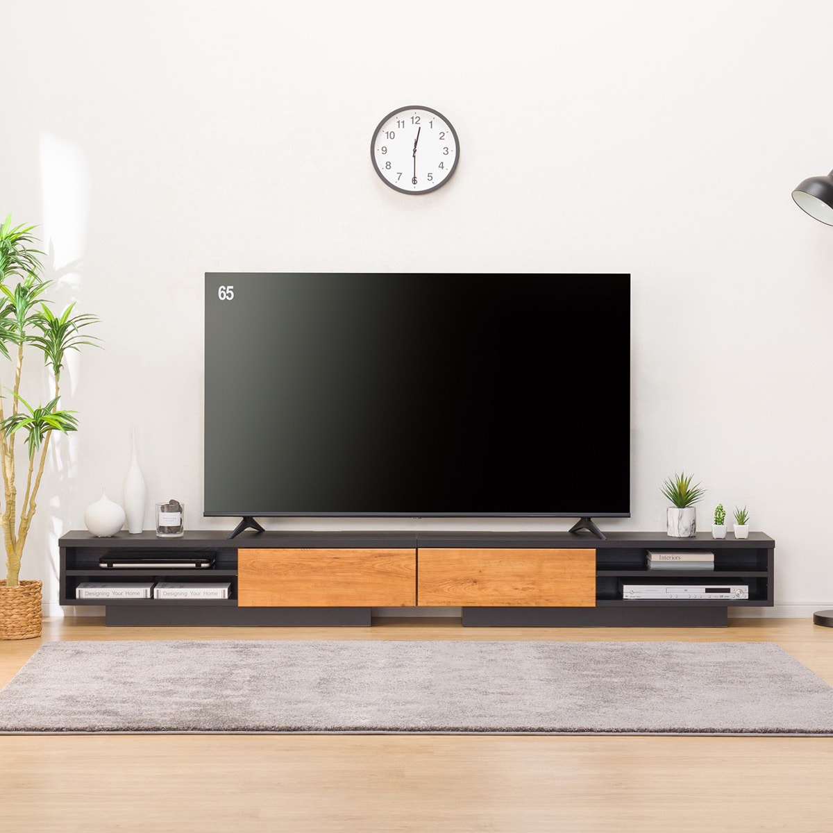 ニトリ リズバレー テレビ台 2/13まで掲示 ニトリ ローボード(リズバレー SLM90 WH) テレビ台 TV台 TV