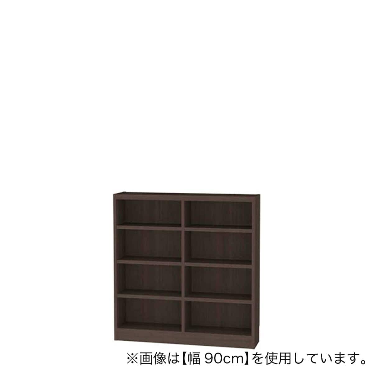 セミオーダーラック強化棚 奥行19cm (幅90×高さ90cm DBR) | ニトリ