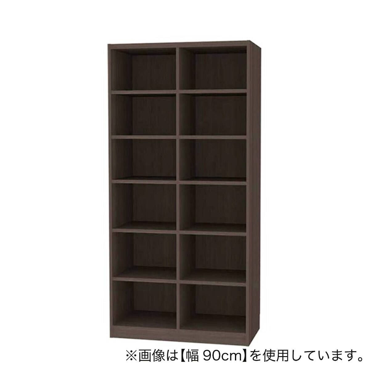 セミオーダーラック強化棚 奥行44cm (幅85×高さ180cm DBR) | ニトリ