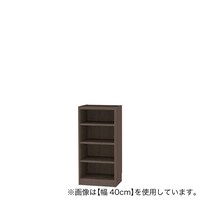 セミオーダーラック強化棚 奥行29cm (幅35×高さ90cm DBR)
