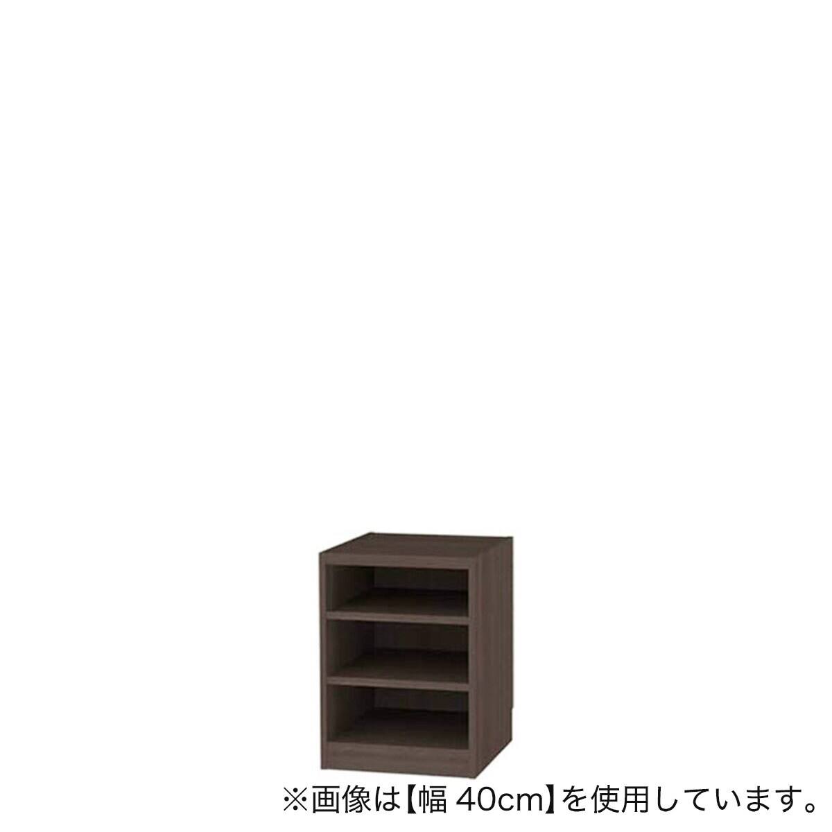 セミオーダーラック強化棚 奥行44cm (幅25×高さ90cm DBR) | ニトリ