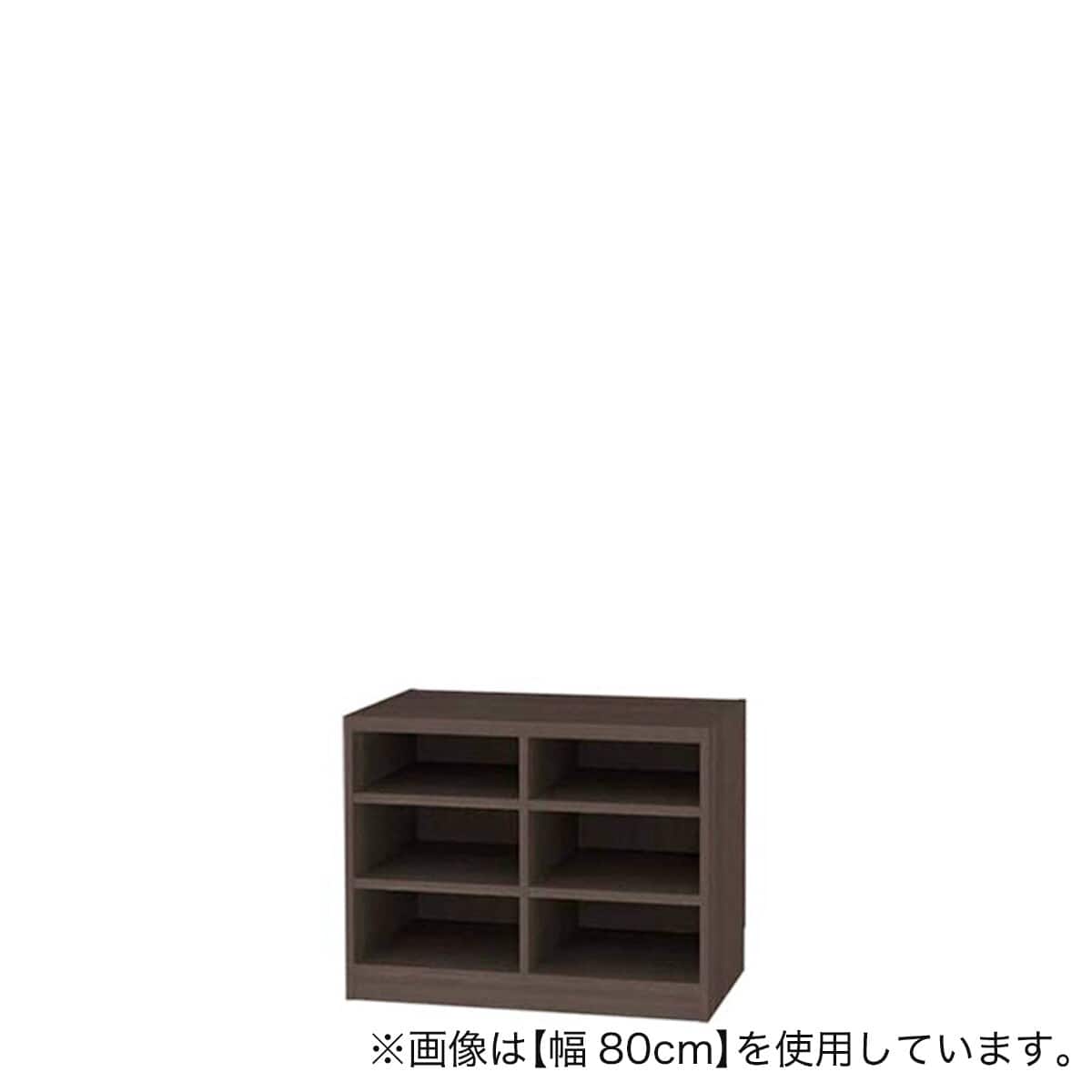 セミオーダーラック強化棚 奥行44cm (幅25×高さ90cm DBR) | ニトリ