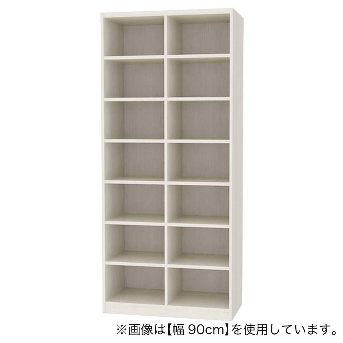 セミオーダーラック強化棚 奥行 44cm(幅90×高さ198cm WH) セミオーダーラック強化棚 奥行44cm (幅90×高さ198cm WH) | ニトリ
