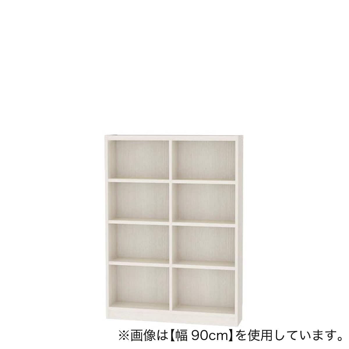 セミオーダーラック強化棚 奥行19cm (幅90×高さ120cm WH) | ニトリ