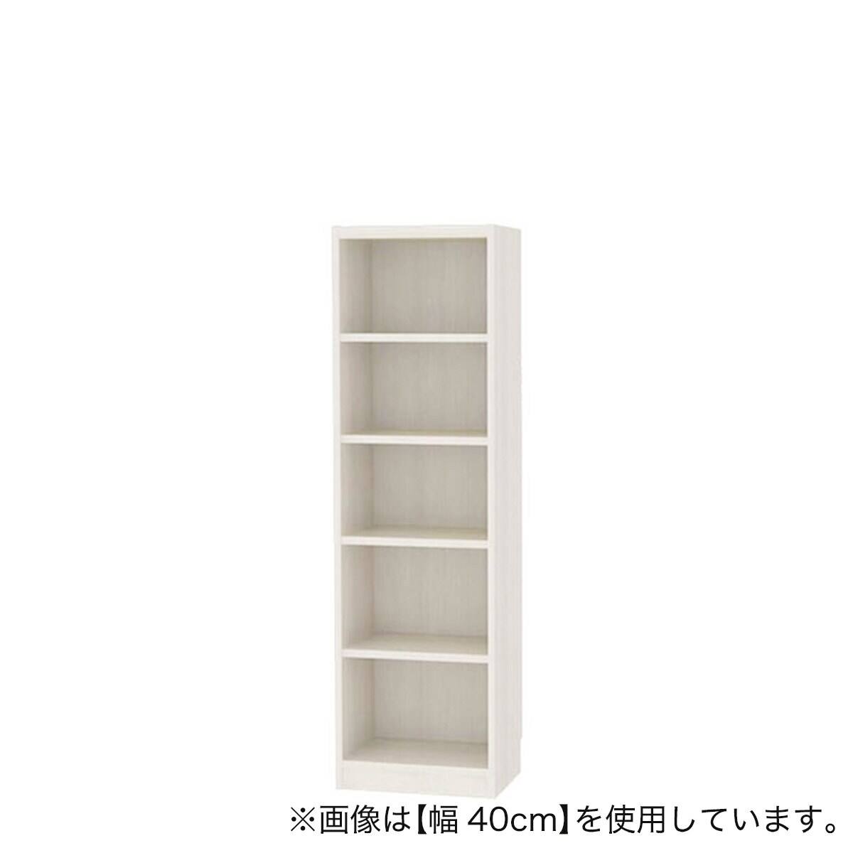セミオーダーラック強化棚 奥行29cm (幅40×高さ150cm WH