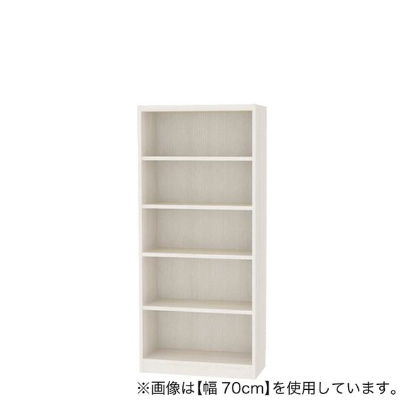 セミオーダーラック強化棚 奥行29cm (幅70×高さ150cm WH) 1枚目画像