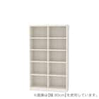 セミオーダーラック強化棚 奥行29cm (幅90×高さ150cm WH) 1枚目画像
