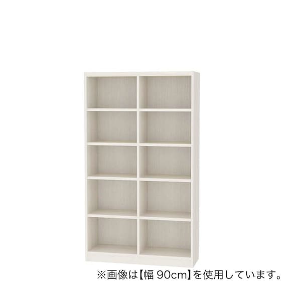 セミオーダーラック強化棚 奥行29cm (幅90×高さ150cm WH) 1枚目画像