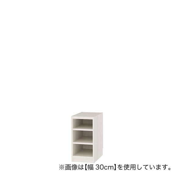 セミオーダーラック強化棚 奥行44cm (幅15×高さ60cm WH) 1枚目画像