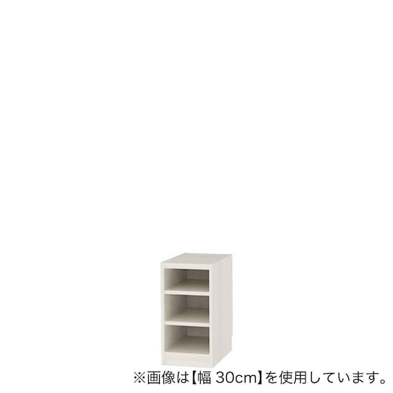 セミオーダーラック強化棚 奥行44cm (幅15×高さ60cm WH) 1枚目画像