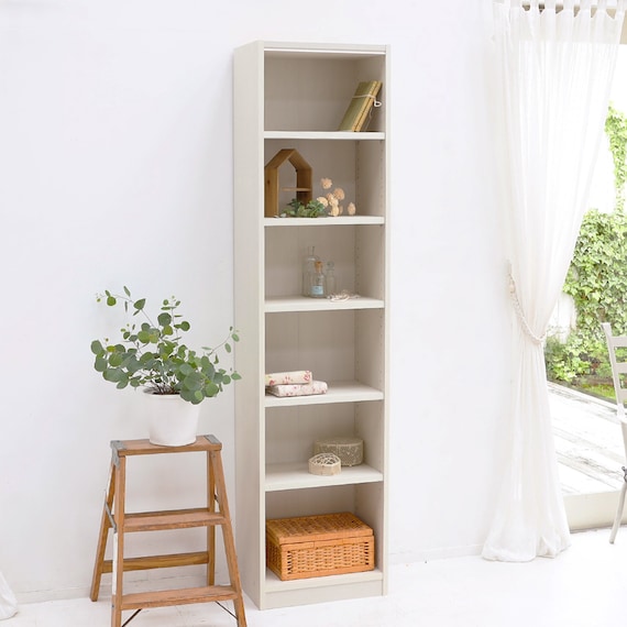 セミオーダーラック強化棚 奥行44cm (幅15×高さ60cm WH) 10枚目画像