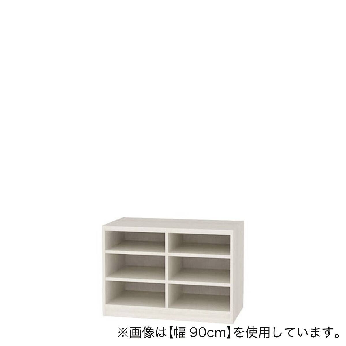 【美品】 セミオーダーラック強化棚 奥行 44cm（幅90×高さ90cm WH) セミオーダーラック強化棚 奥行44cm (幅90×高さ60cm WH) | ニトリ
