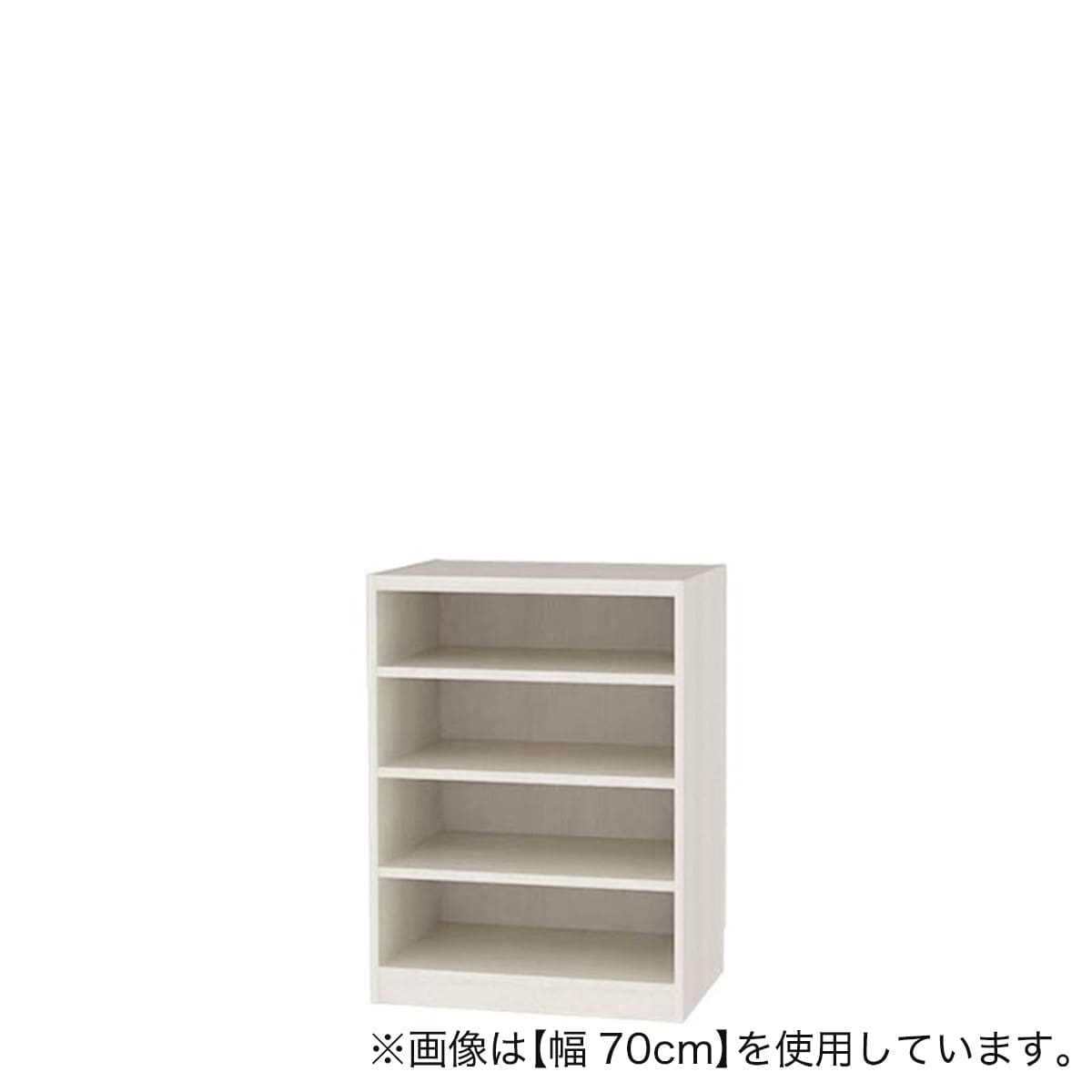 セミオーダーラック強化棚 奥行44cm (幅45×高さ120cm WH) | ニトリ