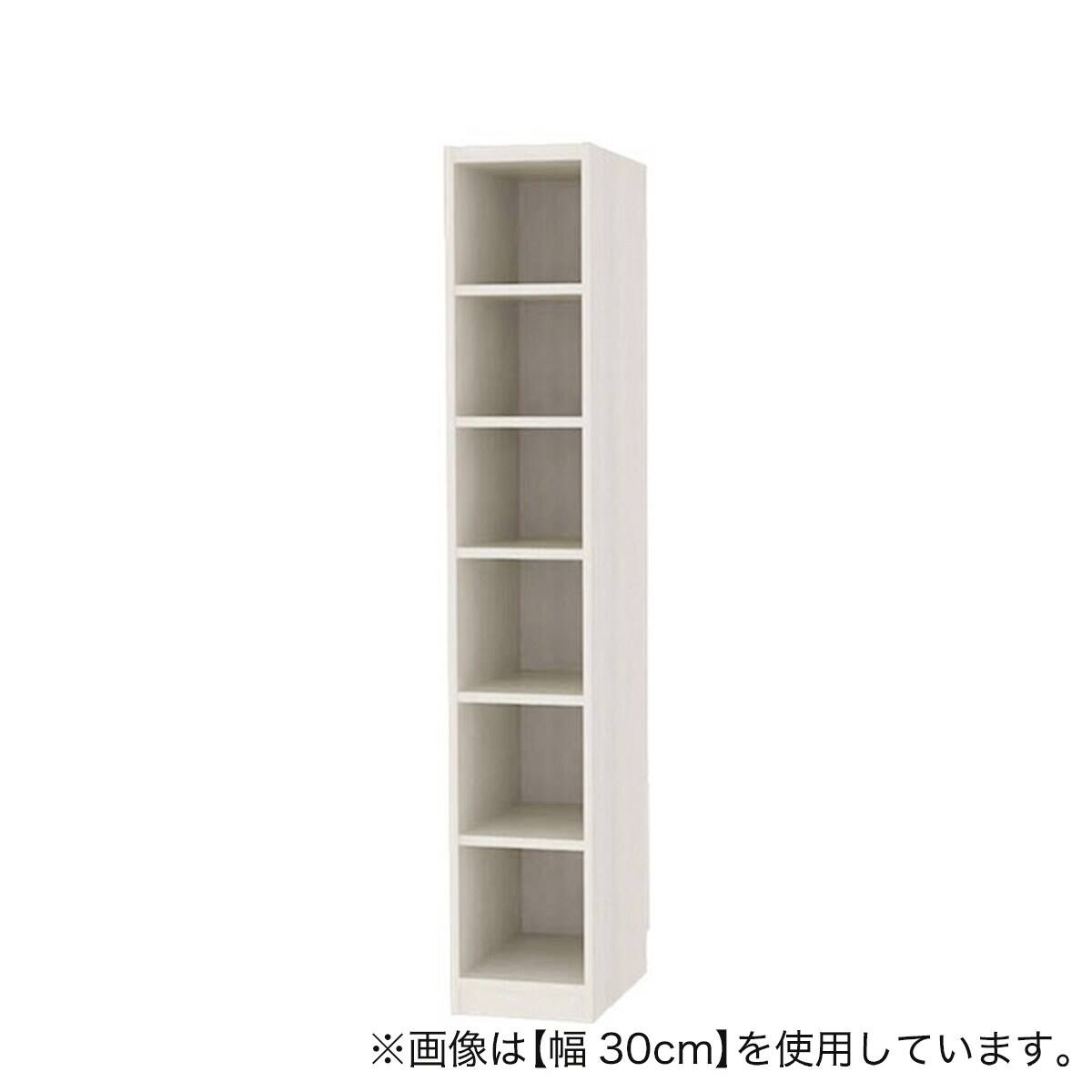 セミオーダーラック強化棚 奥行44cm (幅25×高さ150cm WH) | ニトリ