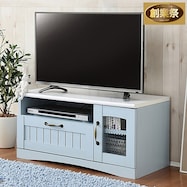 淡いブルーとホワイトのバイカラーが特徴のフレンチスタイル(テレビダイ)【期間限定価格:11/27~1/5まで】