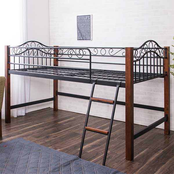 ヴィンテージ風ミドルベッド ミドル 通販 ニトリネット 公式 家具 インテリア通販