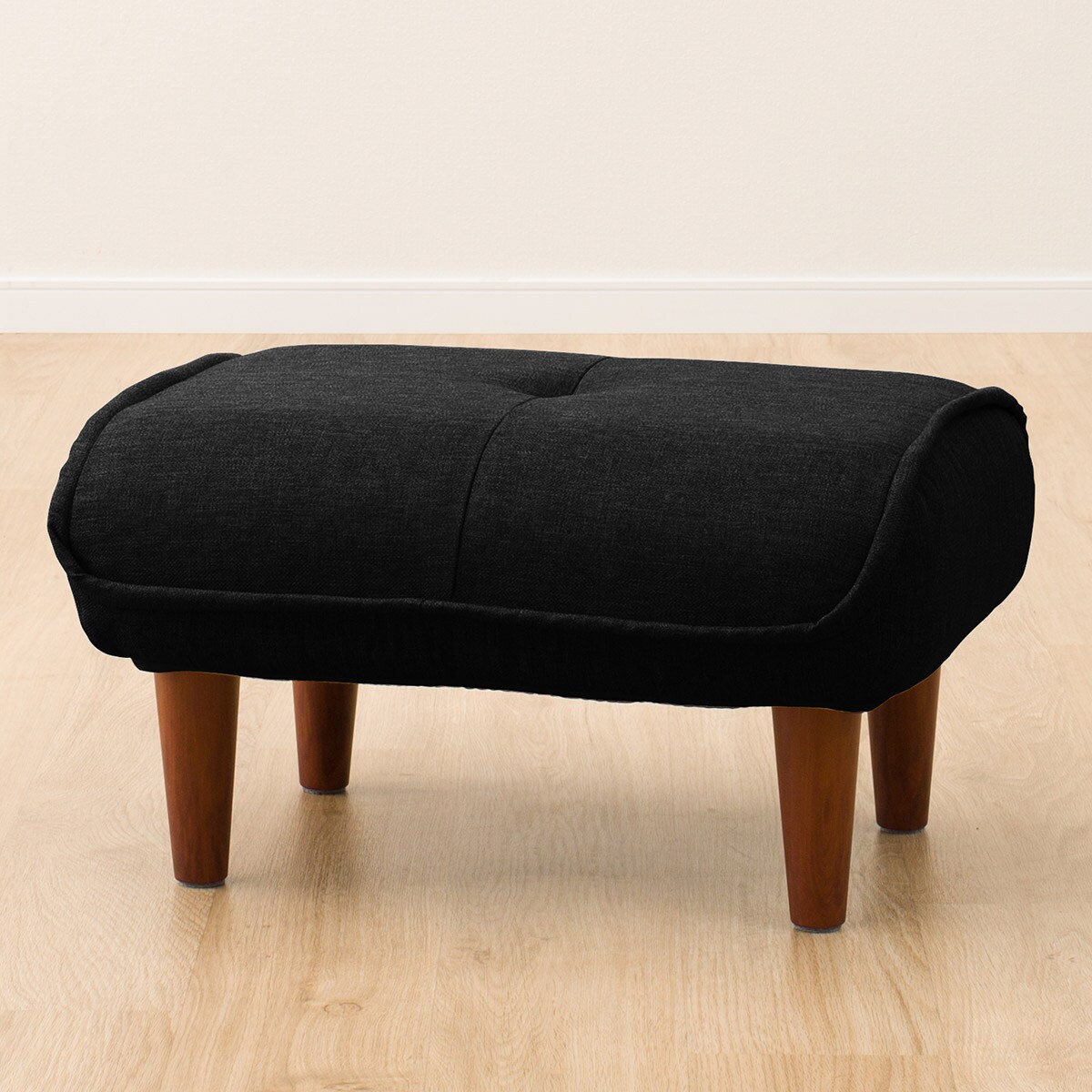 オットマンにもなるカジュアルスツール (BK) | ニトリネット