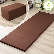 【送料無料】6っ折り軽量幅狭コンパクトごろ寝マットレス