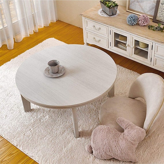 リバーシブル円形こたつ(80 WH) 1枚目画像