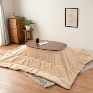 こたつ・こたつ布団セットピケN950(ウォールナット)