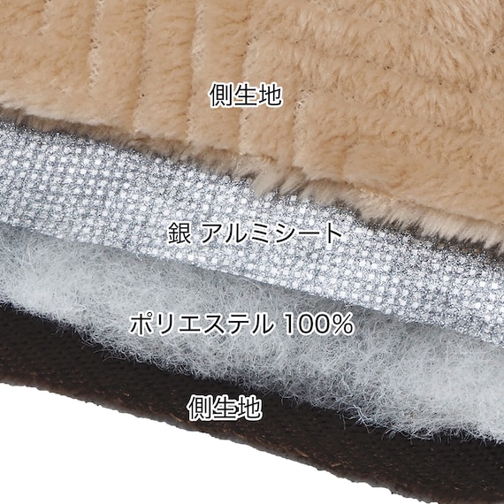 こたつ・こたつ布団セットピケN950(ウォールナット/ベージュ) 5枚目画像