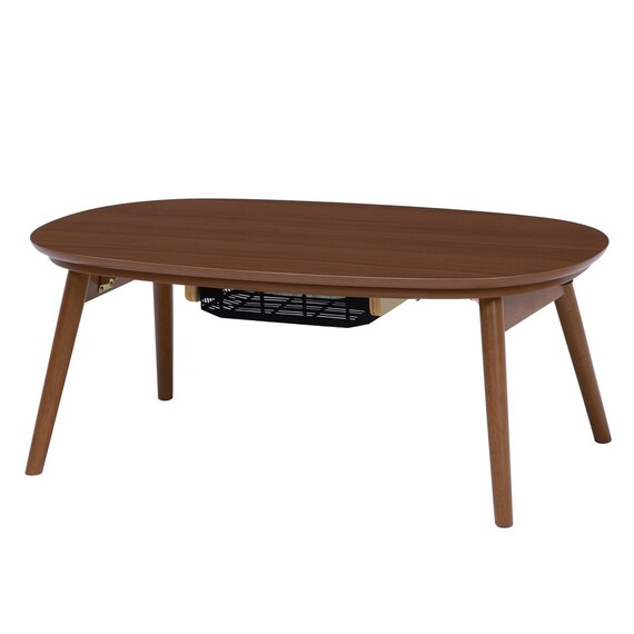 こたつ・こたつ布団セットピケN950(ウォールナット/ベージュ) 7枚目画像