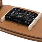 こたつ・こたつ布団セットピケN950(ウォールナット/ベージュ) 12枚目画像