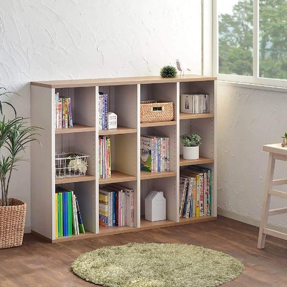 フレンチカントリー調 積み重ねもできるオープンラック (幅120cm WH) 1枚目画像