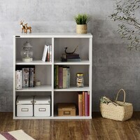 リビングユニット収納シリーズ シェルフ (幅75cm WH)