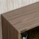 リビングユニット収納シリーズ シェルフ (幅112cm BR) 3枚目画像