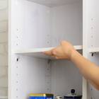 リビングユニット収納シリーズ シェルフ (幅112cm BR) 5枚目画像
