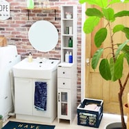 木目調隙間収納(170)