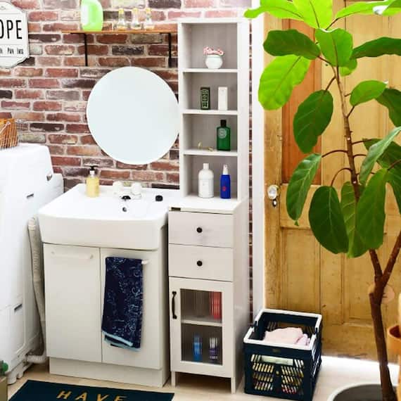 隙間収納 (幅30cm WH) 1枚目画像