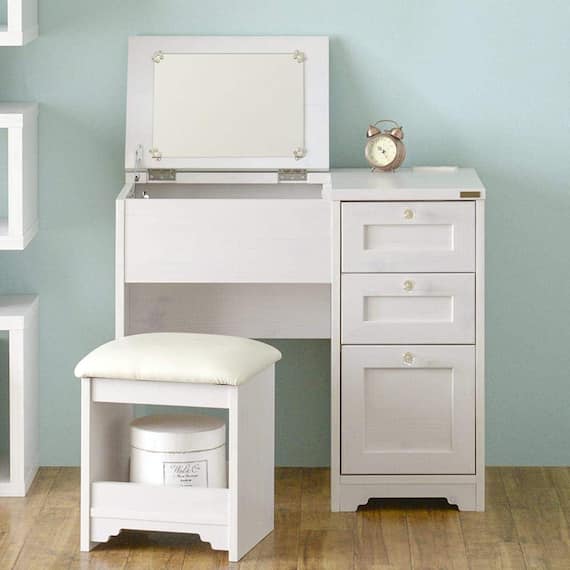 一台二役のドレッサーデスク(70-80D WW) 1枚目画像